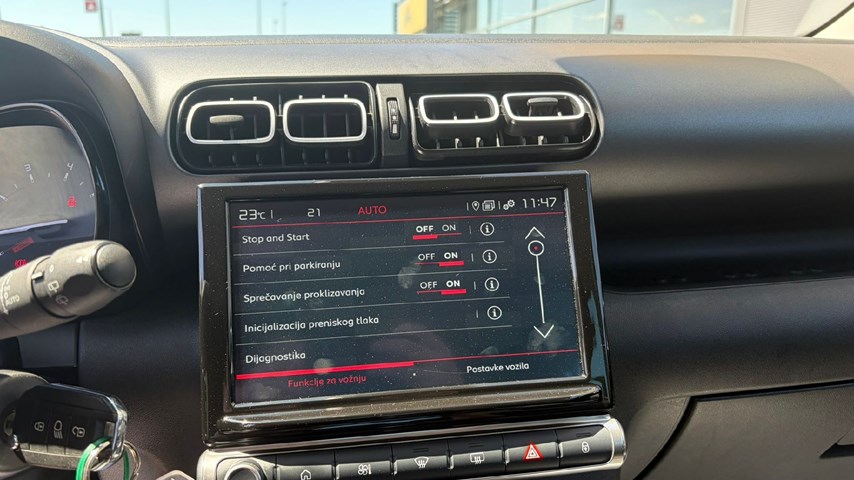 RABLJENO VOZILO CITROEN C3 AIRCROSS 1,2 Mehanički mjenjač BENZIN 100211