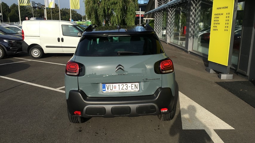 RABLJENO VOZILO CITROEN C3 AIRCROSS FEEL PACK PURETECH 110 Mehanički mjenjač BENZIN R150754