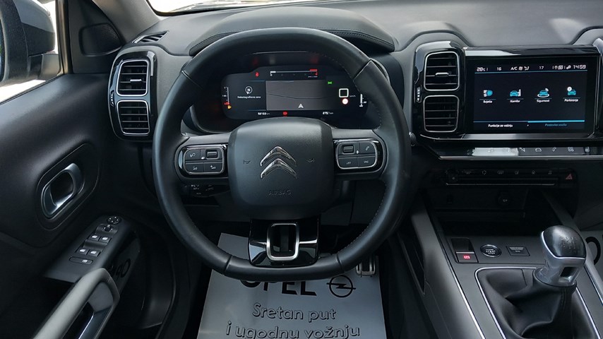 RABLJENO VOZILO CITROEN C5 AIRCROSS 1,2 PURETECH Mehanički mjenjač BENZIN 65740