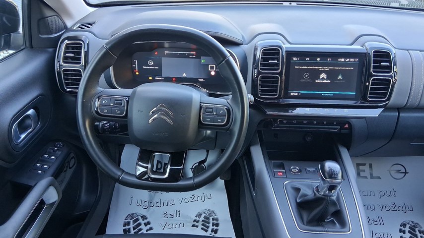 RABLJENO VOZILO CITROEN C5 AIRCROSS 1,5 Mehanički mjenjač DIESEL 65756