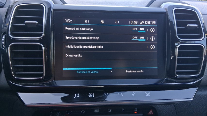 RABLJENO VOZILO CITROEN C5 AIRCROSS 1,5 Mehanički mjenjač DIESEL 65756