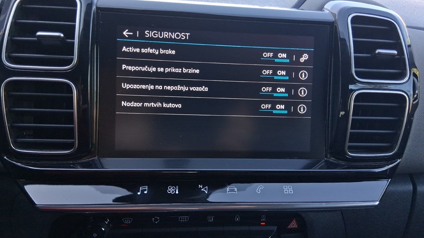 RABLJENO VOZILO CITROEN C5 AIRCROSS 1,5 Mehanički mjenjač DIESEL 65756