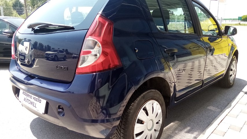 RABLJENO VOZILO DACIA SANDERO 1,5 DCI Mehanički mjenjač DIESEL 223273