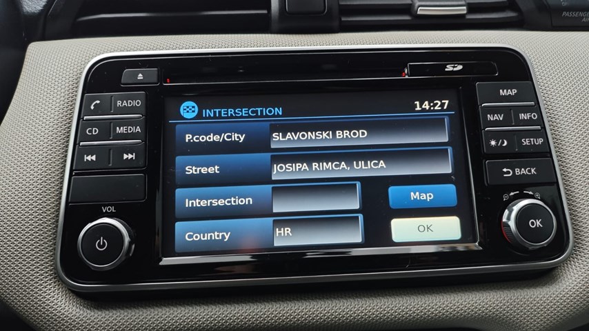 RABLJENO VOZILO NISSAN MICRA 0,9 ACENTA Mehanički mjenjač BENZIN 20906