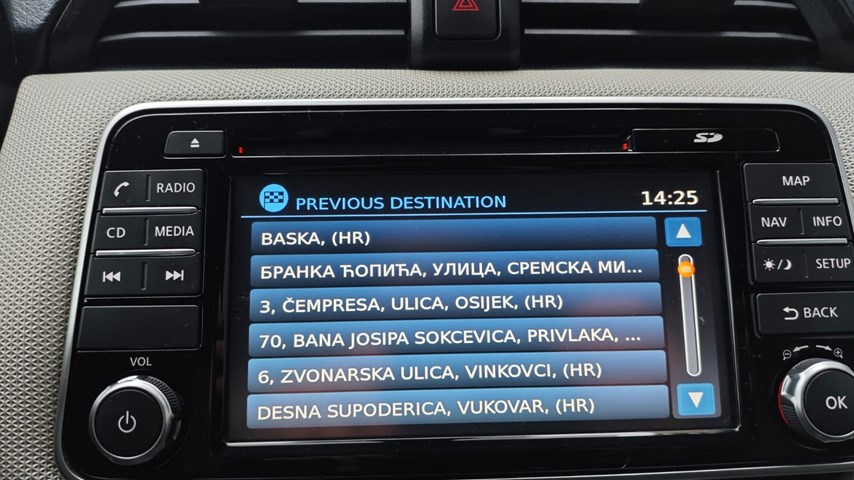 RABLJENO VOZILO NISSAN MICRA 0,9 ACENTA Mehanički mjenjač BENZIN 20906