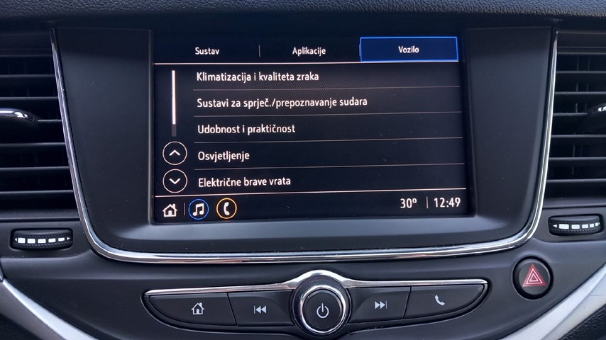 RABLJENO VOZILO OPEL ASTRA 1,5 DVH Mehanički mjenjač DIESEL 65742