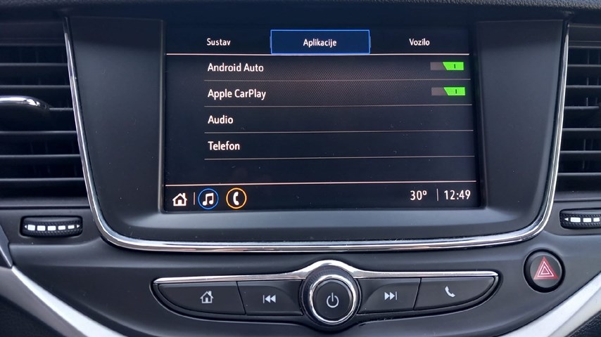 RABLJENO VOZILO OPEL ASTRA 1,5 DVH Mehanički mjenjač DIESEL 65742