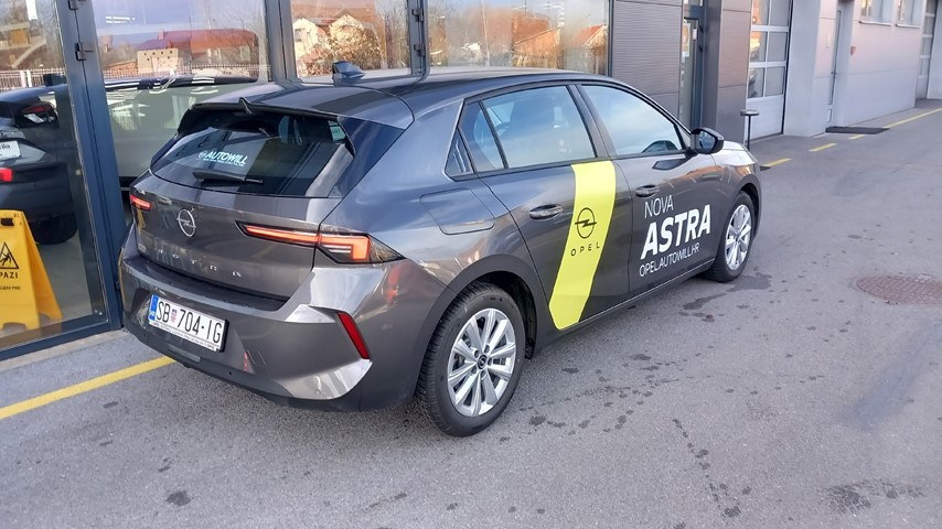 RABLJENO VOZILO OPEL ASTRA EDITION BlueHDi D 1,5 DTH MT6 Mehanički mjenjač DIESEL 67150