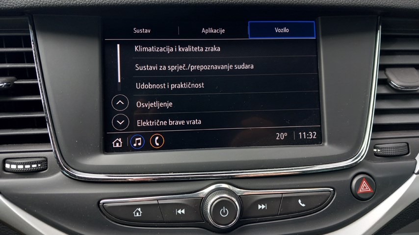 RABLJENO VOZILO OPEL ASTRA EDITION F 1,2 SHL MT6 Mehanički mjenjač BENZIN 224164