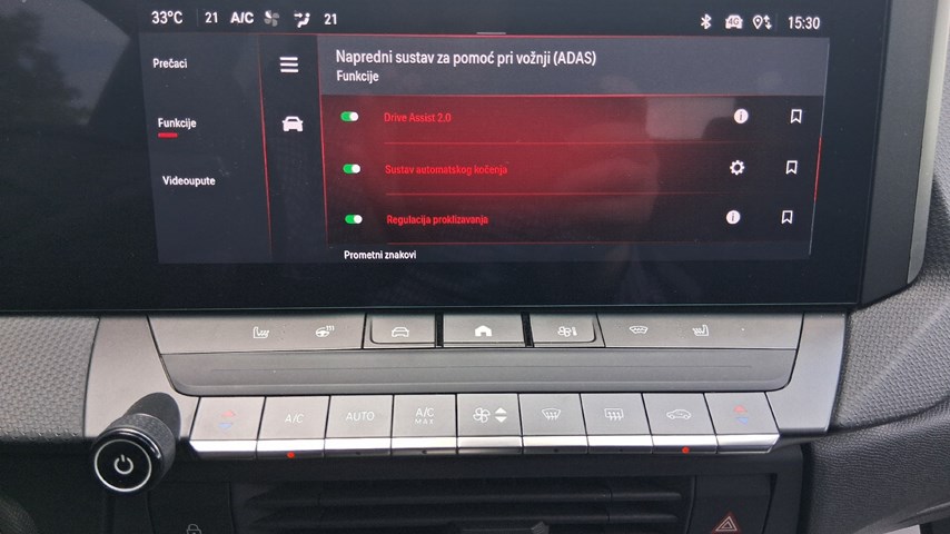 RABLJENO VOZILO OPEL ASTRA ELECTRIC GS BPS Automatski mjenjač ELEKTRIČNI 67241