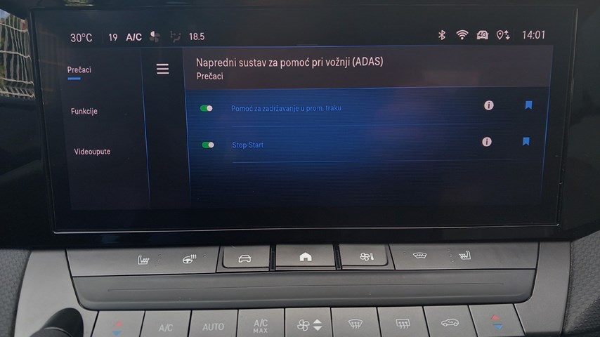 RABLJENO VOZILO OPEL ASTRA ELEGANCE F 1,2 XHT MT6 Mehanički mjenjač BENZIN 224221