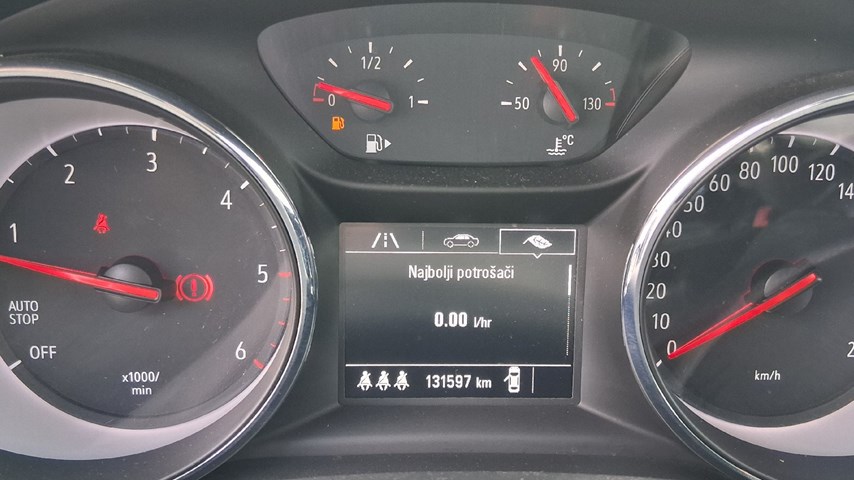 RABLJENO VOZILO OPEL ASTRA K DYNAMIC B1.6DTH MT6 Mehanički mjenjač DIESEL 80710