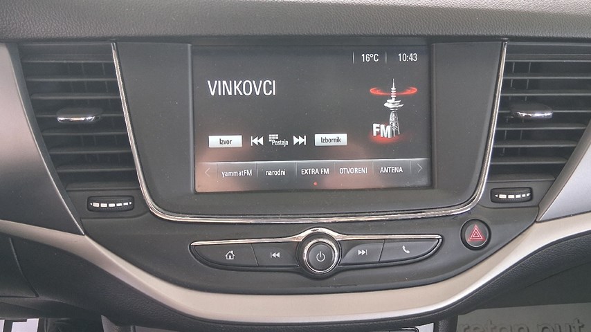 RABLJENO VOZILO OPEL ASTRA K ENJOY B1.6DTE MT6 Mehanički mjenjač DIESEL 80690