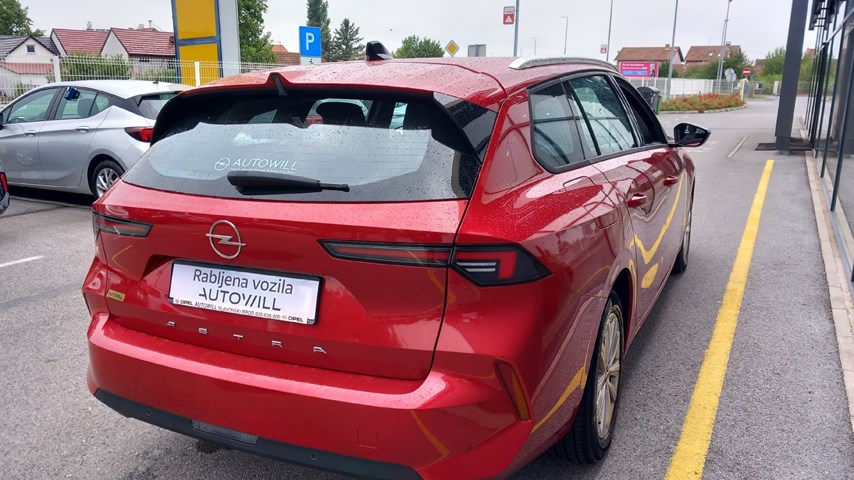 RABLJENO VOZILO OPEL ASTRA SPORTS TOURER EDITION F 1,2 XHL Mehanički mjenjač BENZIN 67202