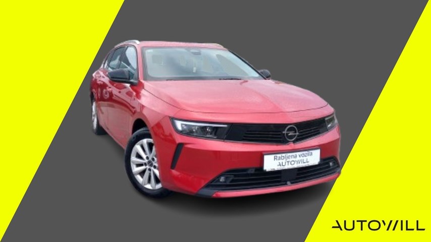 RABLJENO VOZILO OPEL ASTRA SPORTS TOURER EDITION F 1,2 XHL MT6 Mehanički mjenjač BENZIN 67202