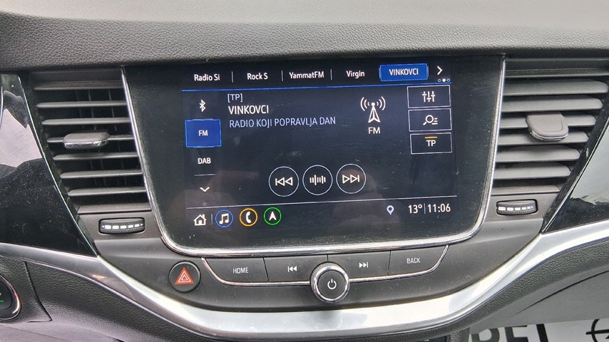 RABLJENO VOZILO OPEL ASTRA SPORTS TOURER ELEGANCE 1.5 DVH MT6 Mehanički mjenjač DIESEL 223999