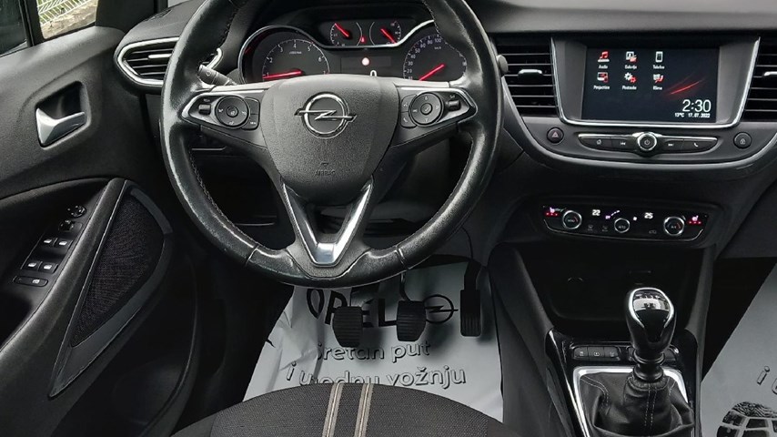 RABLJENO VOZILO OPEL CROSSLAND BLITZ F 1,5 DTH MT6 Mehanički mjenjač DIESEL 81457