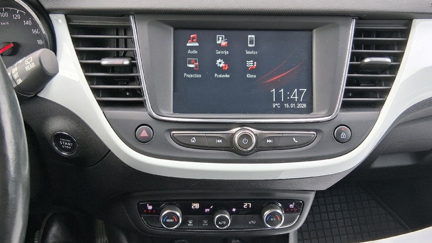 RABLJENO VOZILO OPEL CROSSLAND Design and Tech F 1,5 DTH MT6 Mehanički mjenjač DIESEL 20909