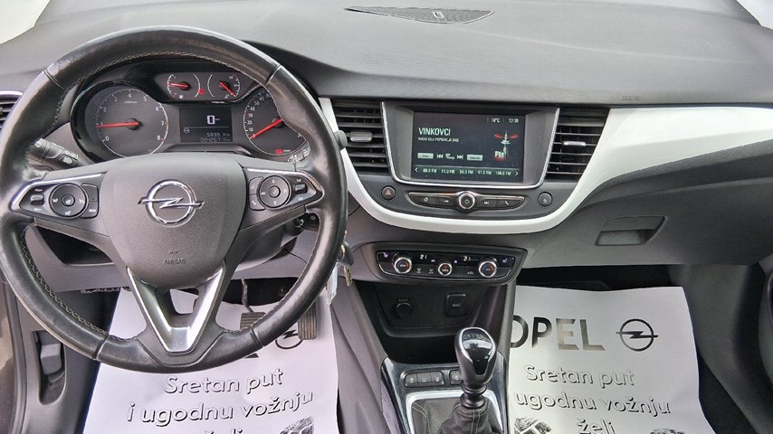 RABLJENO VOZILO OPEL CROSSLAND Design and Tech F 1,2 XHL MT6 Mehanički mjenjač BENZIN 224663