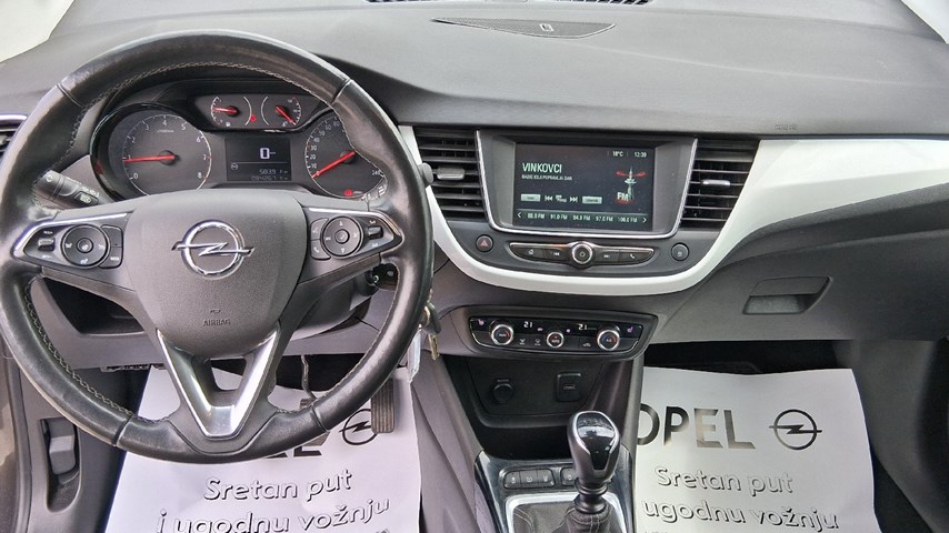 RABLJENO VOZILO OPEL CROSSLAND Design and Tech F 1,2 XHL MT6 Mehanički mjenjač BENZIN 224663