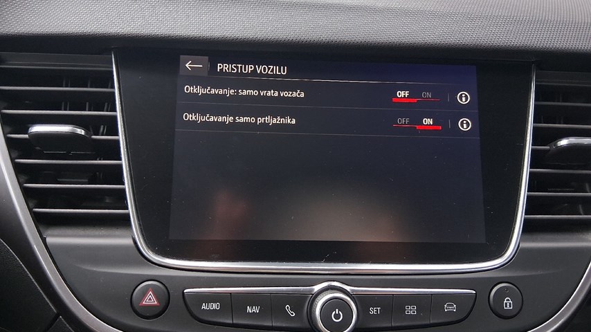 RABLJENO VOZILO OPEL CROSSLAND X 1,6 D Mehanički mjenjač DIESEL 222916