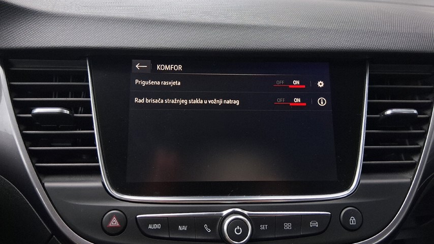 RABLJENO VOZILO OPEL CROSSLAND X 1,6 D Mehanički mjenjač DIESEL 222916