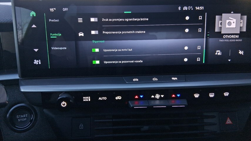RABLJENO VOZILO OPEL GRANDLAND GS F 1,2 XHT mHEV AT Automatski mjenjač BENZIN 81372