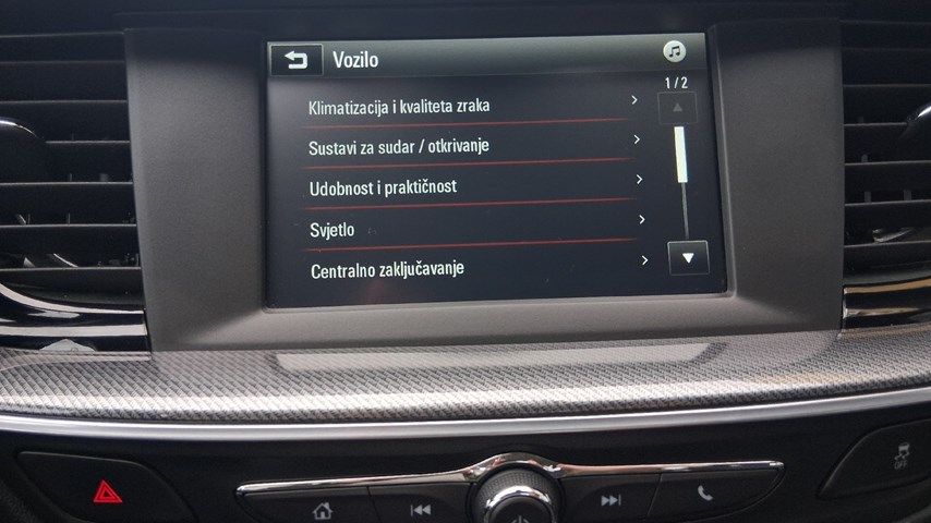 RABLJENO VOZILO OPEL INSIGNIA GRAND SPORT BUS ED F1,5DVH MT6 Mehanički mjenjač DIESEL 65766