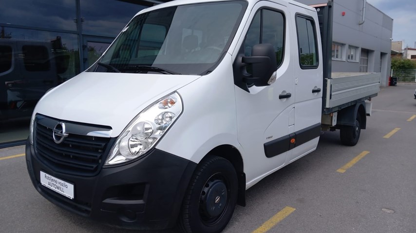 RABLJENO VOZILO OPEL MOVANO CREW CAB DS 2,3 DT MT6 Mehanički mjenjač DIESEL 20891