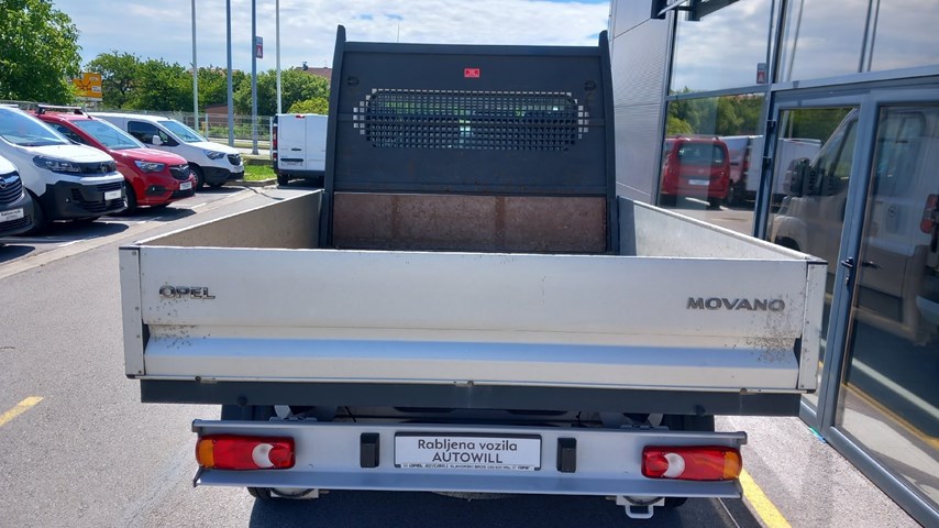RABLJENO VOZILO OPEL MOVANO DROPSIDE 3500 L3 DOUBLE CAB Mehanički mjenjač DIESEL 65731