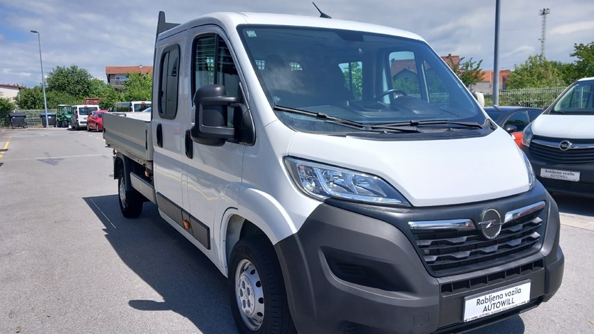 RABLJENO VOZILO OPEL MOVANO DROPSIDE 3500 L3 DOUBLE CAB Mehanički mjenjač DIESEL 65731