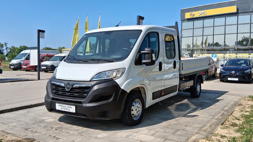 RABLJENO VOZILO OPEL MOVANO DROPSIDE 3500 L3 DOUBLE CAB Mehanički mjenjač DIESEL 65731