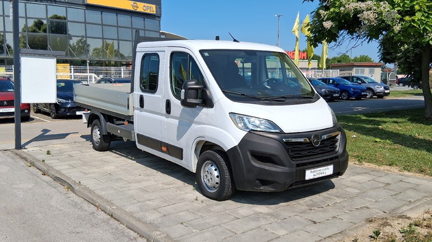 RABLJENO VOZILO OPEL MOVANO DROPSIDE 3500 L3 DOUBLE CAB Mehanički mjenjač DIESEL 65731