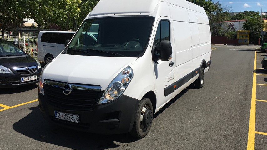 RABLJENO VOZILO OPEL MOVANO VAN L4H3 3500 RWD B 2,3 DIE MT6 Mehanički mjenjač DIESEL 223267