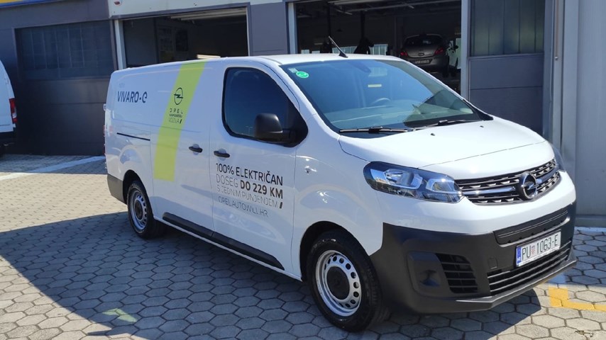 RABLJENO VOZILO OPEL VIVARO-e CARGO BPS AT Automatski mjenjač ELEKTRIČNI 90257