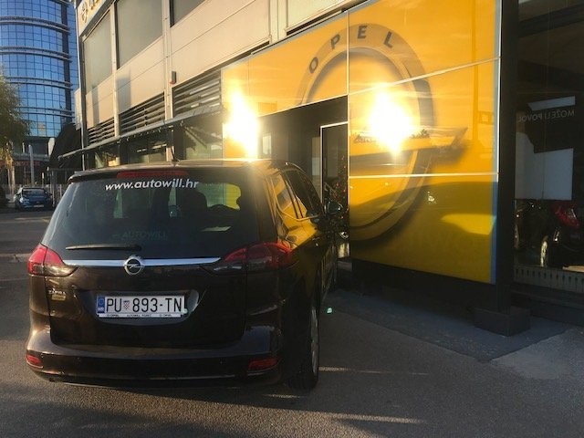 RABLJENO VOZILO OPEL ZAFIRA EDITION B16DTH Mehanički mjenjač DIESEL 90129