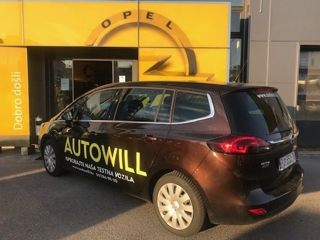 RABLJENO VOZILO OPEL ZAFIRA EDITION B16DTH Mehanički mjenjač DIESEL 90129