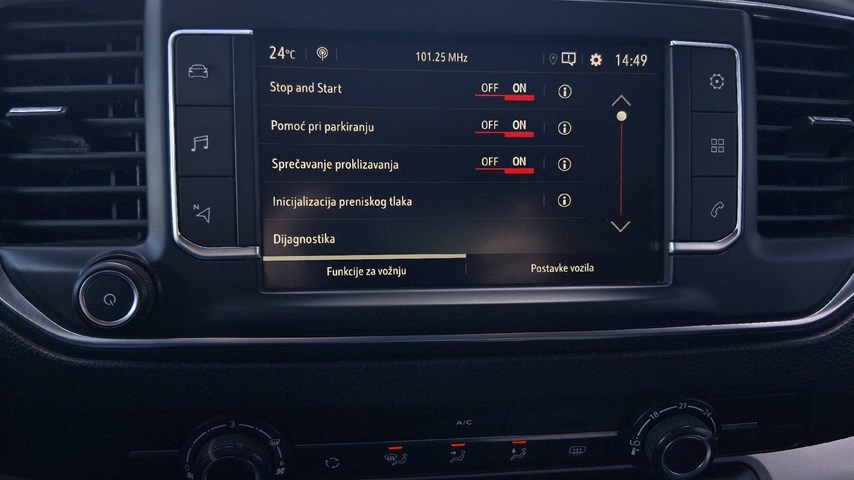 RABLJENO VOZILO OPEL ZAFIRA LIFE L2H1 BUSINESS D 1.5 DIE Mehanički mjenjač DIESEL 65746