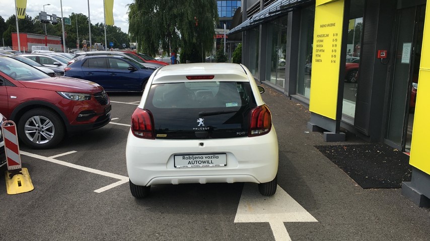 RABLJENO VOZILO PEUGEOT 108 1.0 Mehanički mjenjač BENZIN 223296