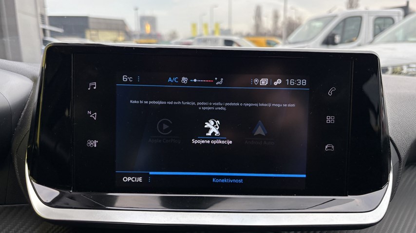 RABLJENO VOZILO PEUGEOT 208 1,2 PURETECH Mehanički mjenjač BENZIN 224519