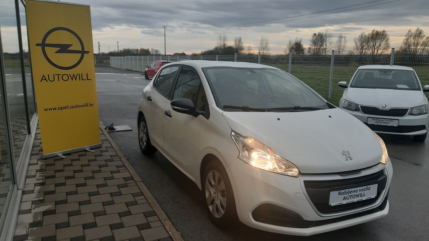 RABLJENO VOZILO PEUGEOT 208 1,6 BLUEHDI Mehanički mjenjač DIESEL 222774