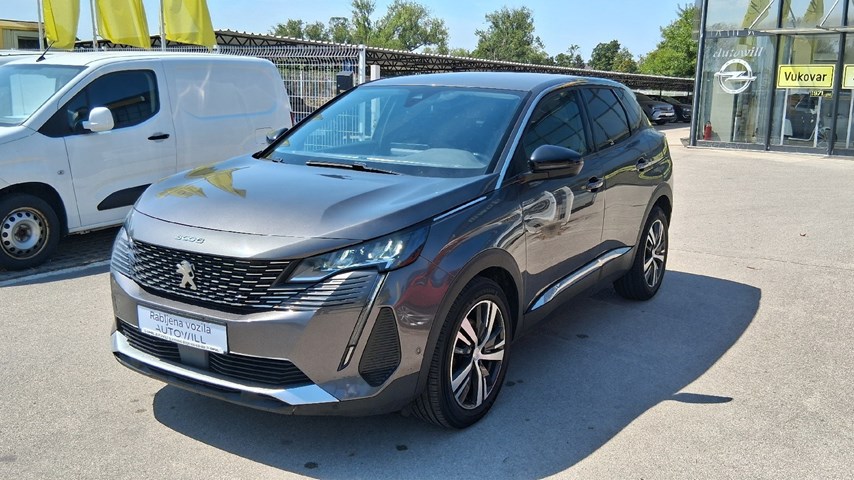 RABLJENO VOZILO PEUGEOT 3008 1,5 D ALLURE Mehanički mjenjač DIESEL 100222