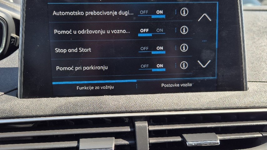 RABLJENO VOZILO PEUGEOT 5008 1,5 HDI ALLURE BUSINESS Mehanički mjenjač DIESEL 65777