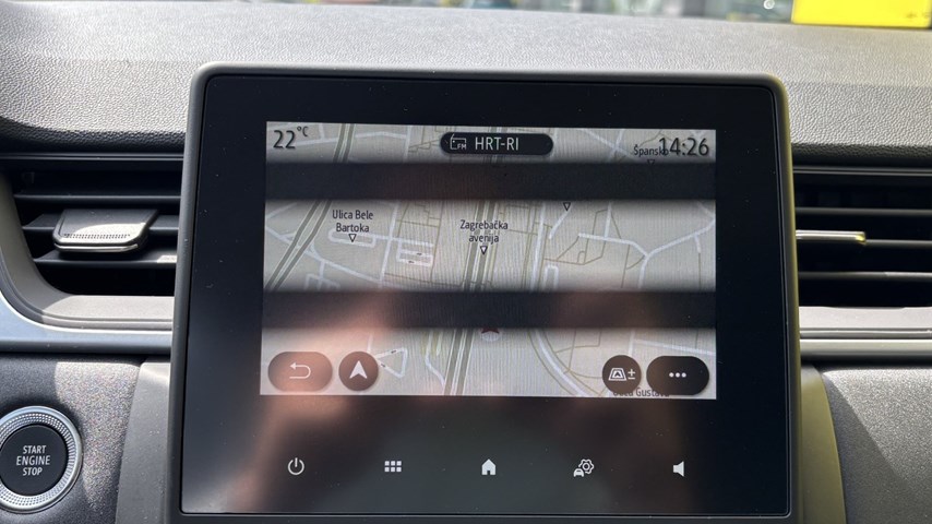 RABLJENO VOZILO RENAULT CAPTUR 1,0 Mehanički mjenjač BENZIN 100216