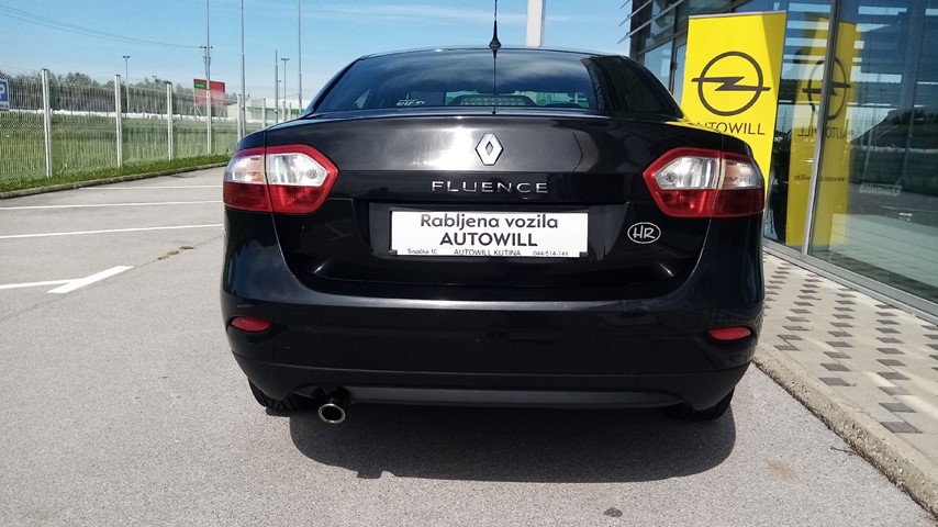 RABLJENO VOZILO RENAULT FLUENCE AUTHENTIQUE 1,6 Mehanički mjenjač BENZIN 223300