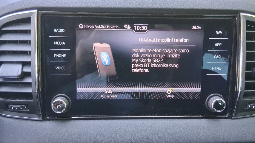 RABLJENO VOZILO ŠKODA KAROQ 2,0 TDI Mehanički mjenjač DIESEL 100239