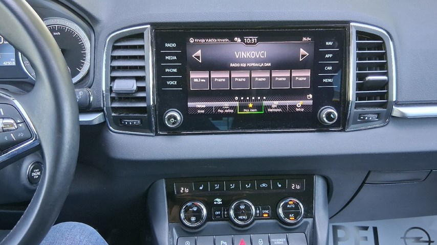 RABLJENO VOZILO ŠKODA KAROQ 2,0 TDI Mehanički mjenjač DIESEL 100239