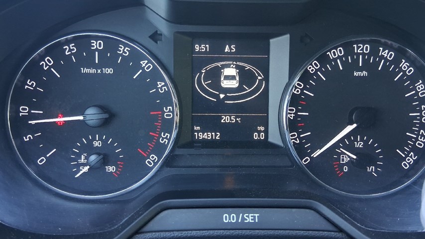 RABLJENO VOZILO ŠKODA OCTAVIA 1,6 TDI Mehanički mjenjač DIESEL 20932