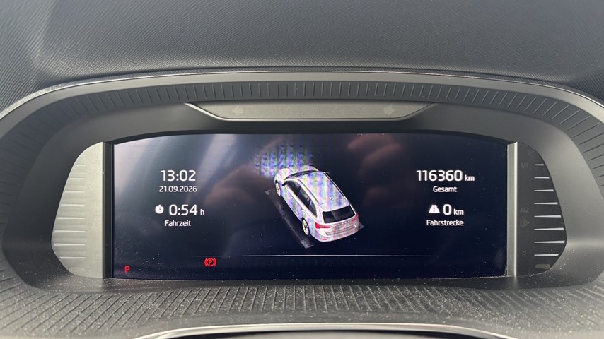 RABLJENO VOZILO ŠKODA OCTAVIA COMBI 2,0 TDI AT Automatski mjenjač DIESEL 100245