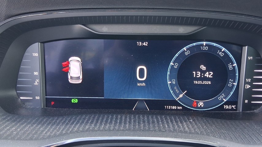 RABLJENO VOZILO ŠKODA OCTAVIA COMBI CLEVER 2,0 TDI AT Automatski mjenjač DIESEL 100230